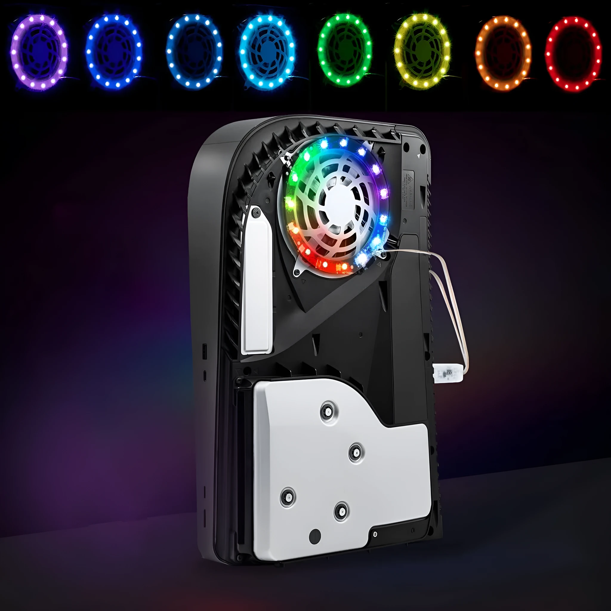 PS5 host ambience light set with neon glow, 13x6.5x1cm, in colour box
