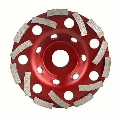 5 inch diamond bowl grinding disc 125mm for concrete marble granite stone processing