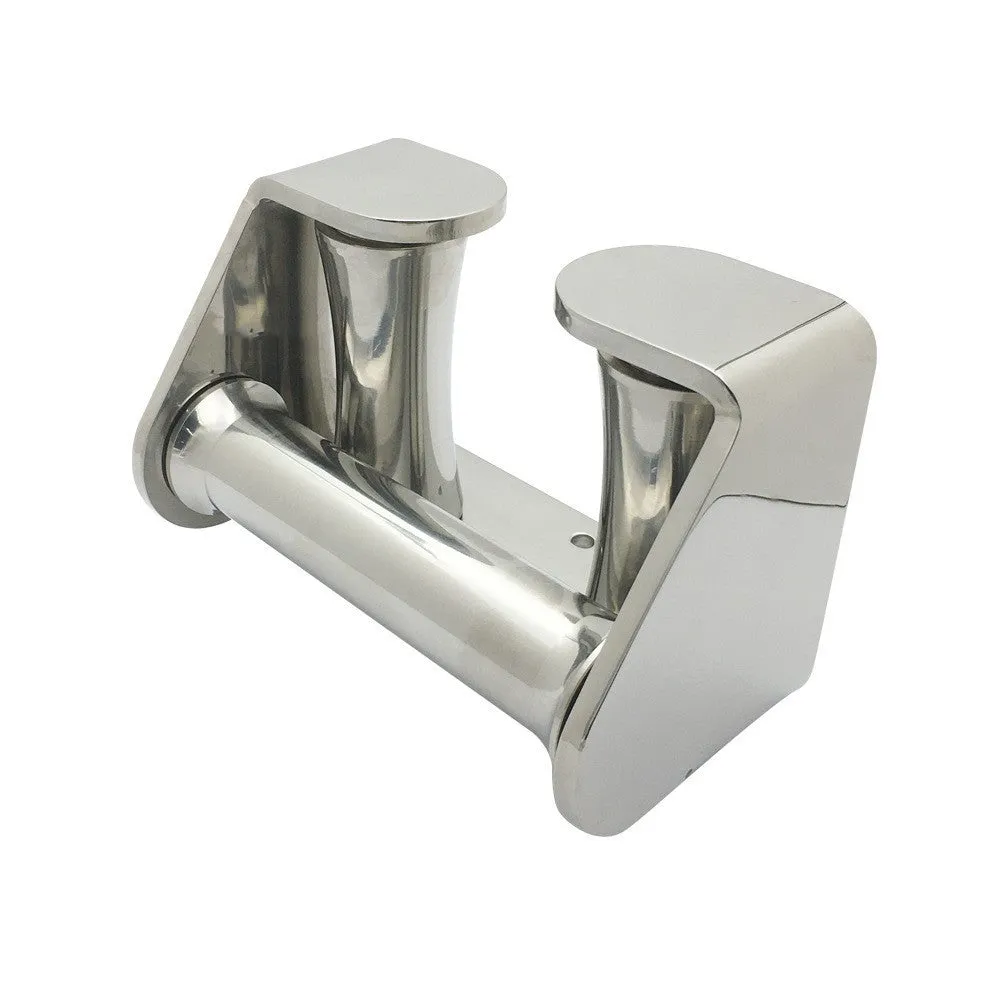 316 stainless steel solid roller guide anchor wheel seat with mirror polish, 100x150mm for yacht marine hardware