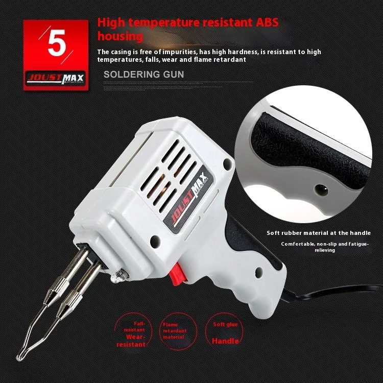 100W high power soldering gun with internal thermal iron head stored in toolbox set