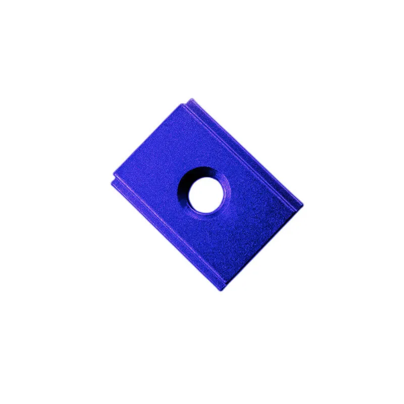 Aluminium T‑slot sliding chute sliders for woodworking, M6 and M8 thread, four colour options
