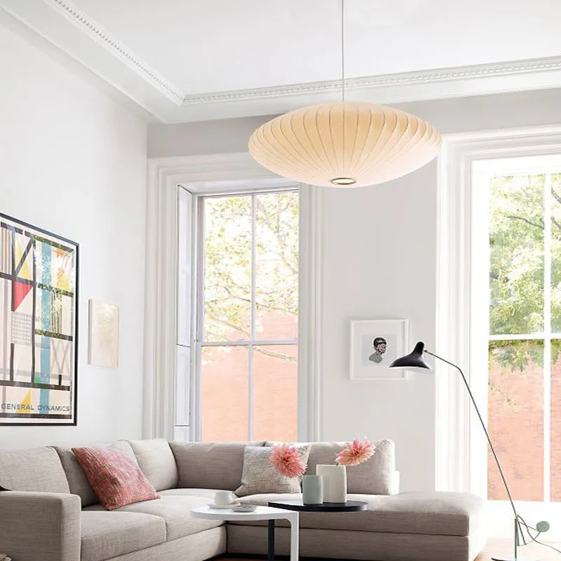 60cm iron LED chandelier lantern ceiling light with warm light for dining room living room bedroom