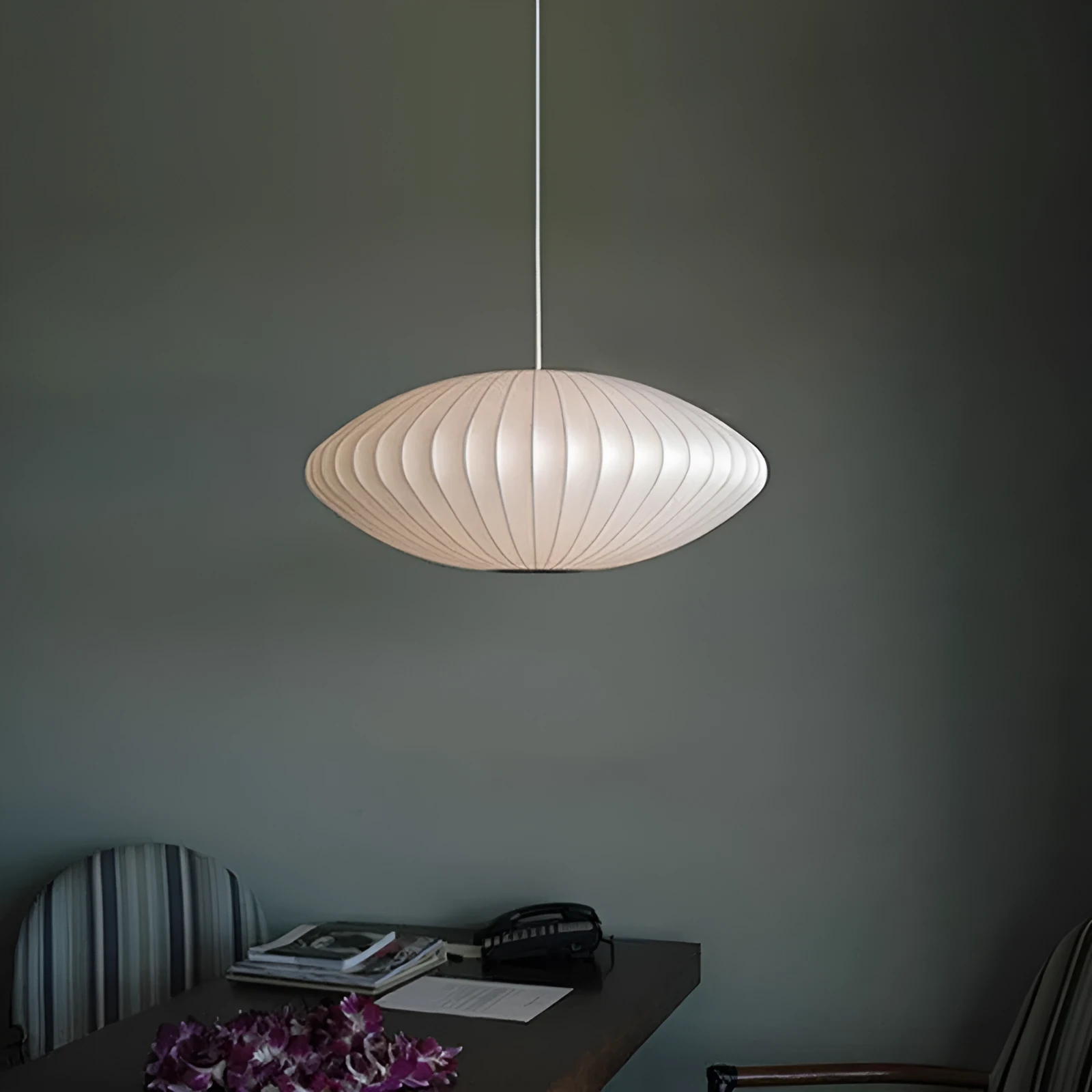 60cm iron LED chandelier lantern ceiling light with warm light for dining room living room bedroom