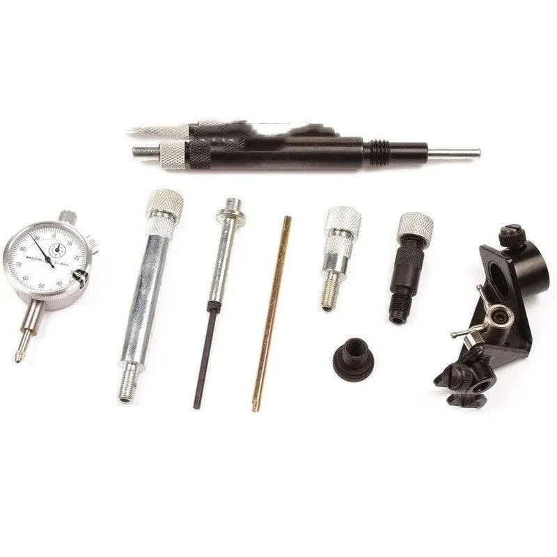 General fuel timing installation tool set 10 pieces carbon steel in storage case model VT01818