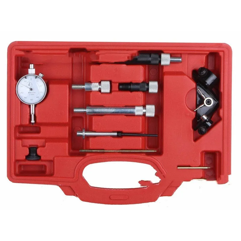 General fuel timing installation tool set 10 pieces carbon steel in storage case model VT01818