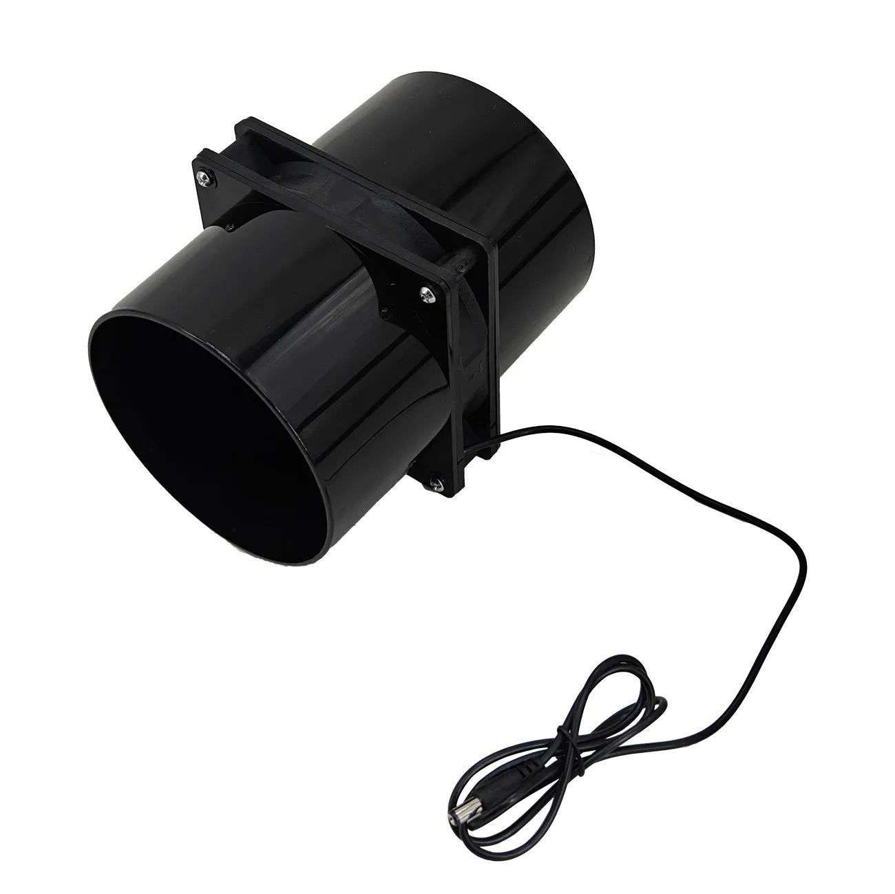 Solar waterproof double exhaust fan with 10W monocrystalline silicon panel and plastic fan kit