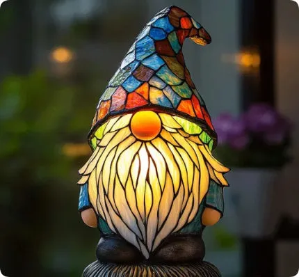 LED small night lamp art animal statue creative home desktop decoration 17cm USB switch corgi design