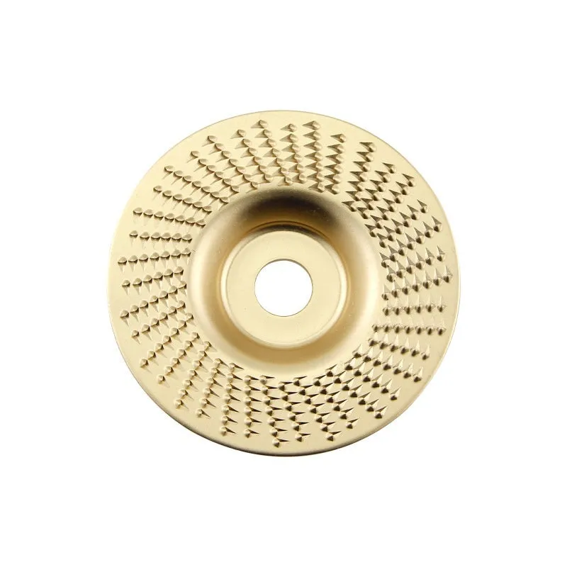 Carbon steel angle grinder grinding disc with flat profile, 4mm thickness, 16mm bore