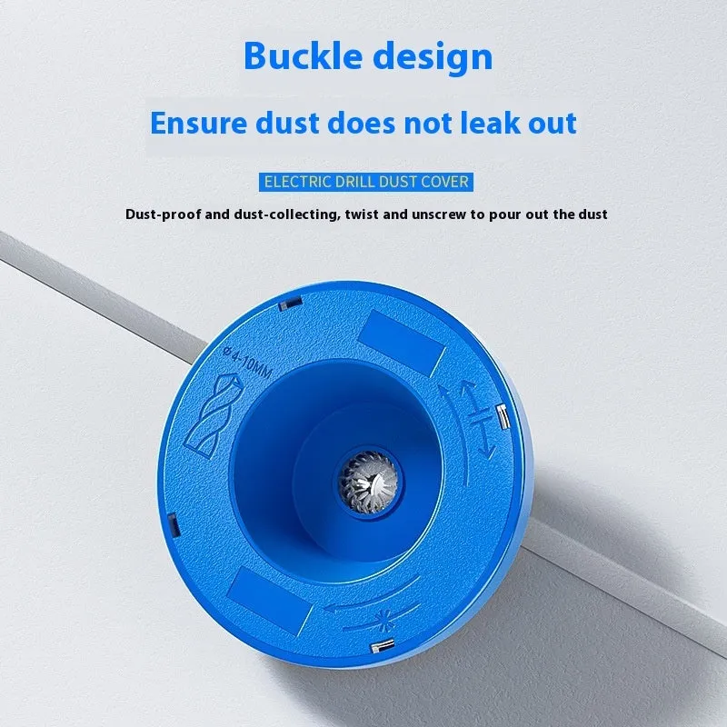 Blue plastic dust cover for electric hammer impact drill dustproof accessory