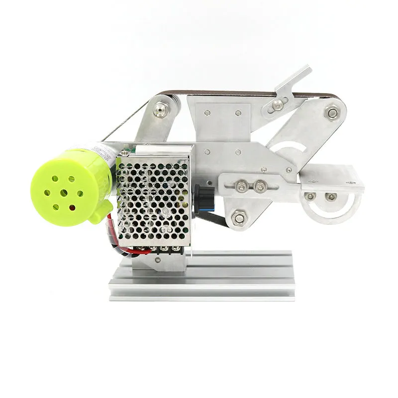 895 multifunctional belt sharpening machine with desktop mounting and angle-adjusting sharpener