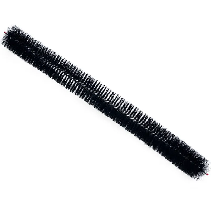 Roof sink fallen leaves filter brush with black PP body and nylon bristles 100CM length