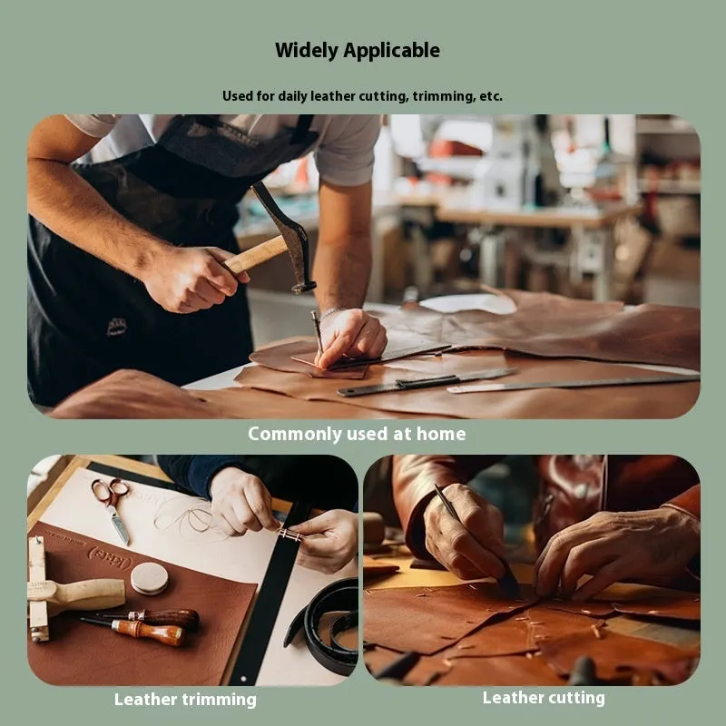 Leather tools suit DIY sewing tool set for leather cutting and trimming