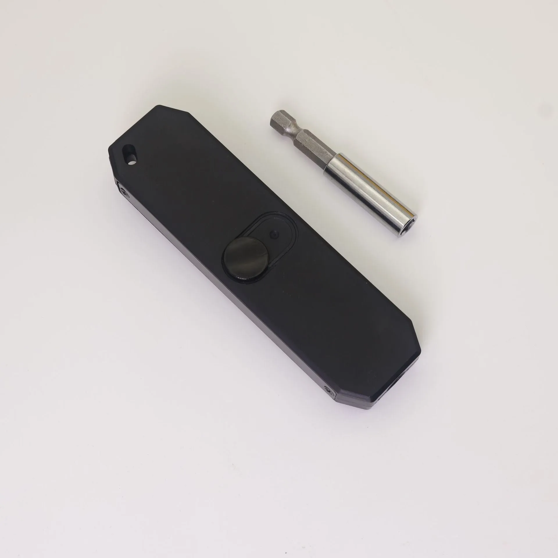 Creative Outdoor EDC Pocket Tool Set – black alloy metal multifunctional 8-head compact hand tool kit
