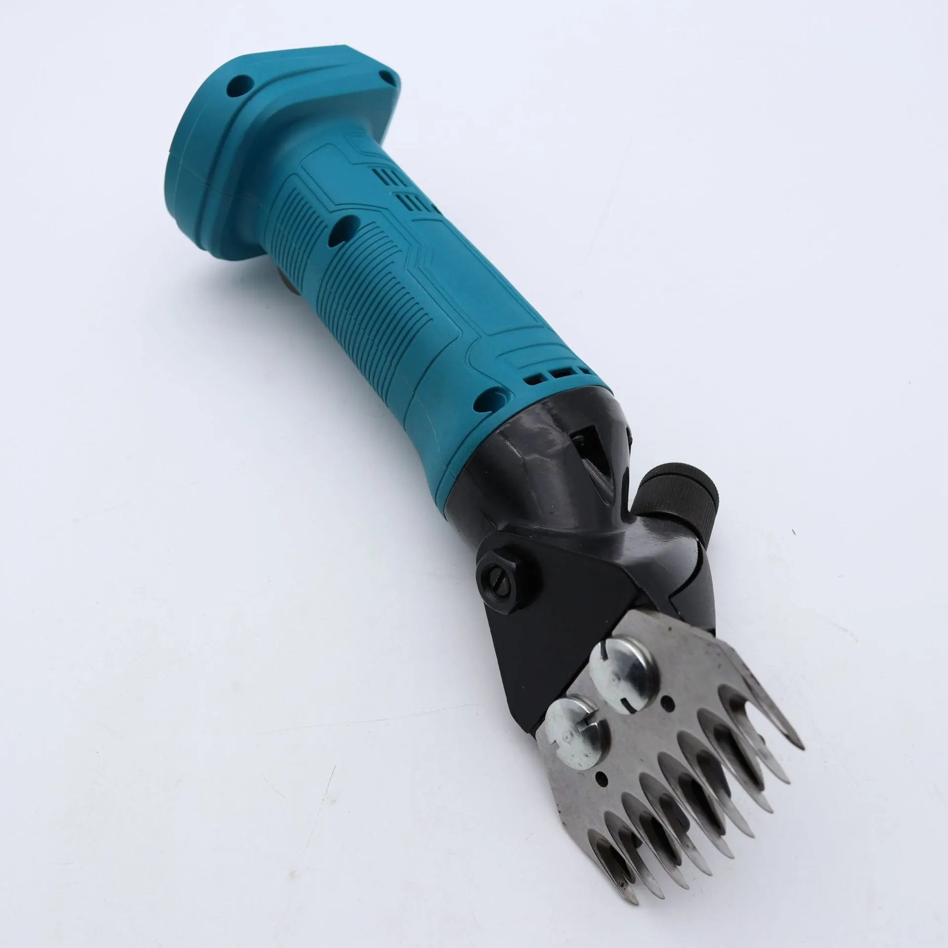 Handheld wool electric scissors bare metal construction with 220W motor and 28mm shear radius