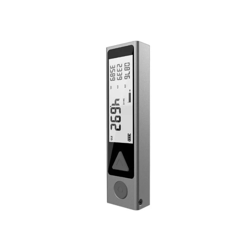 Mini Bluetooth pen laser rangefinder in ABS plastic with LCD screen and Micro USB port