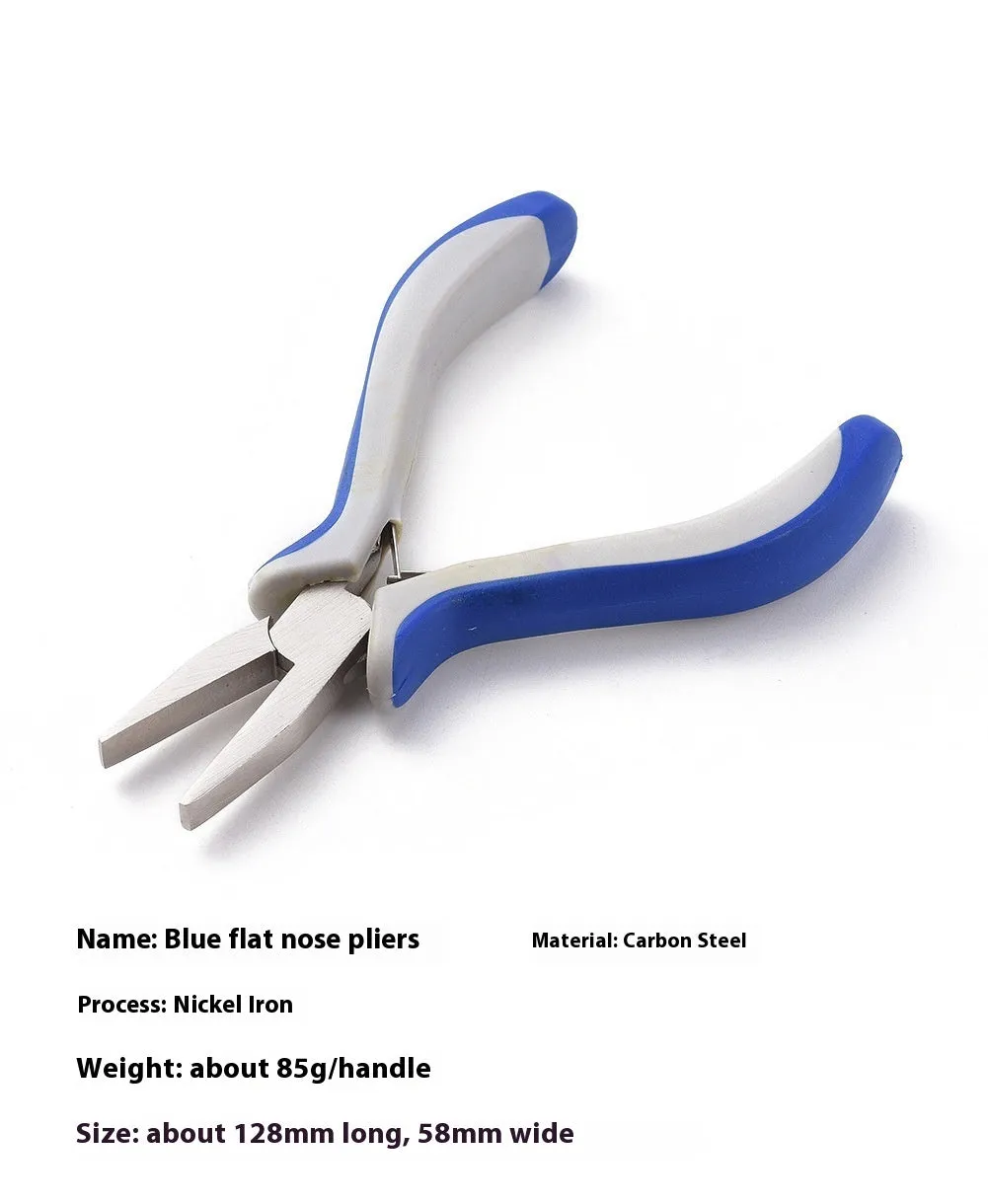 Medium carbon steel nickel iron plier for DIY craft and jewellery making, black finish