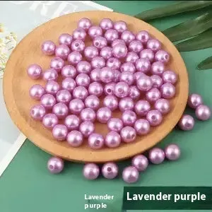 Handmade DIY beaded jewelry box in clear acrylic with Nordic style, available in blue, green, pink, purple, white