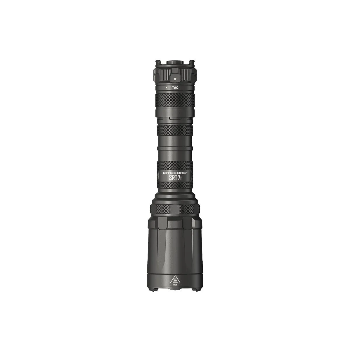 SRT7I standard model magnetic ring tactical flashlight with aluminium alloy body and 5000mAh battery