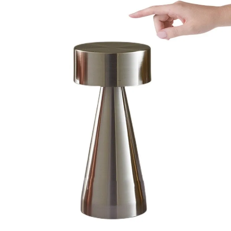 Home Touch Charging Lamp Nordic desk lamp in simple modern style with gold finish and touch dimming