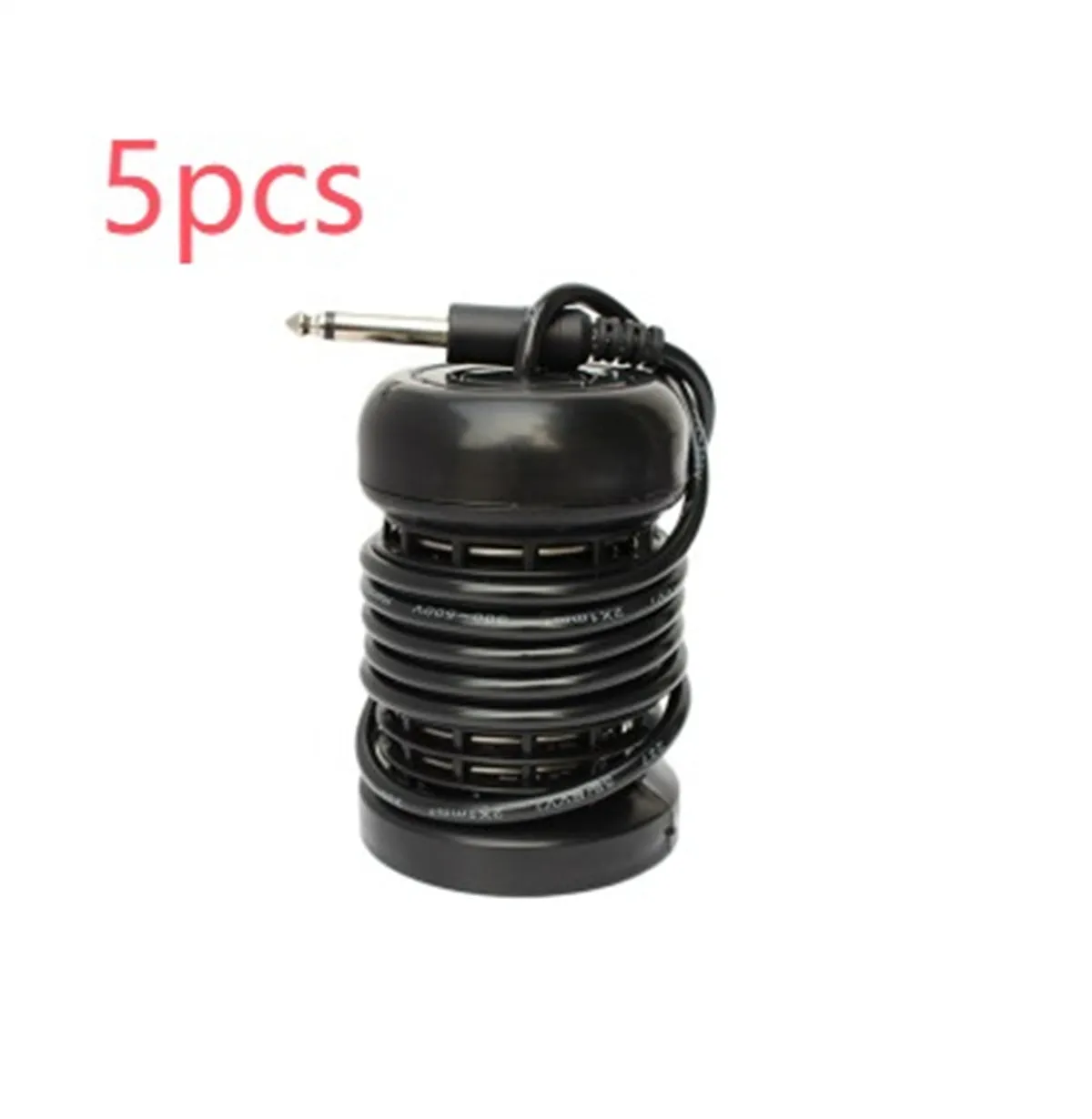 Footspa ion head replacement accessory in black PP plastic for foot massager