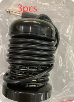 Footspa ion head replacement accessory in black PP plastic for foot massager