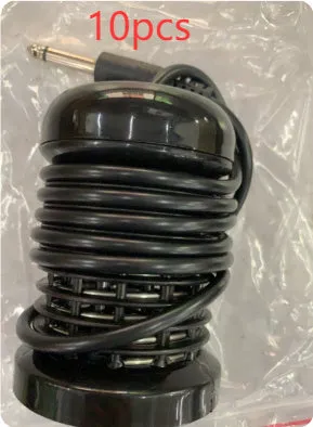 Footspa ion head replacement accessory in black PP plastic for foot massager