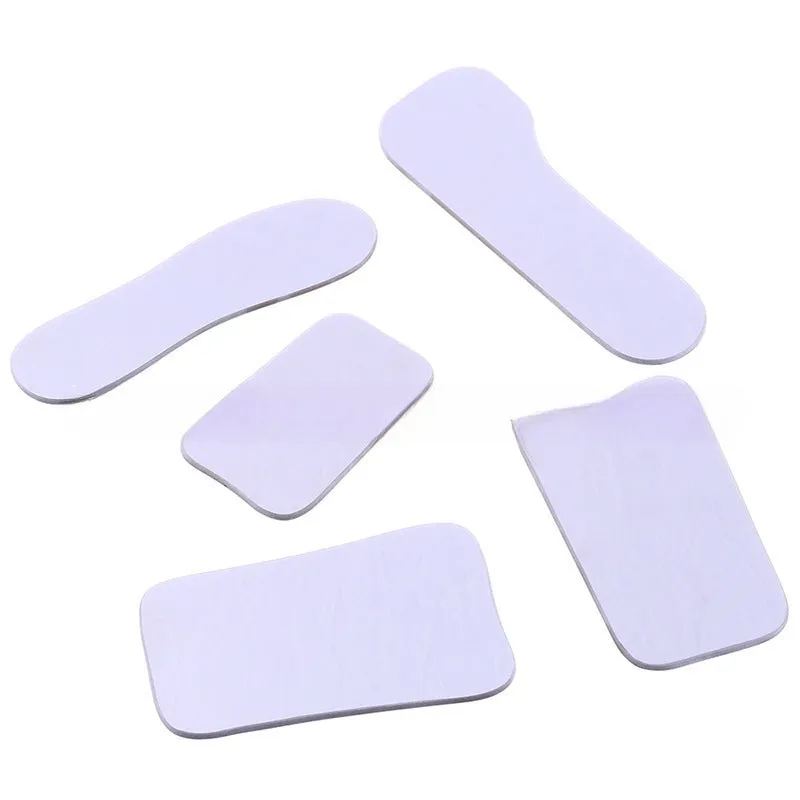Five glass dental reflectors for orthodontic and intraoral examination use