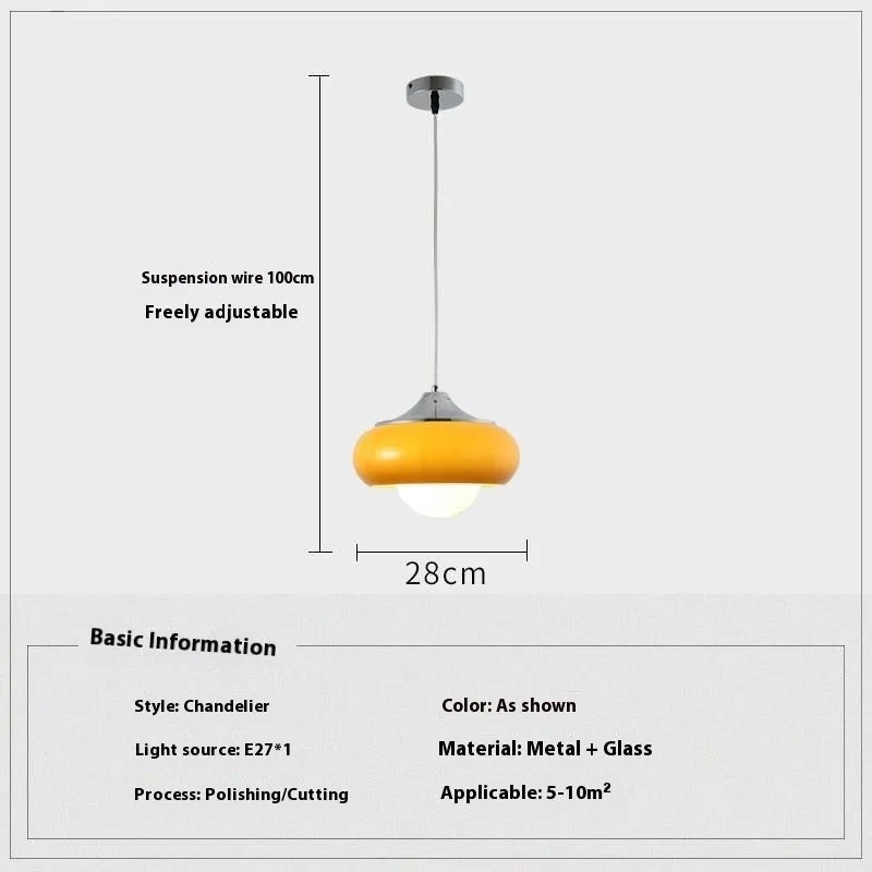 Bauhaus pendant light with three egg tart glass shades in milk white finish