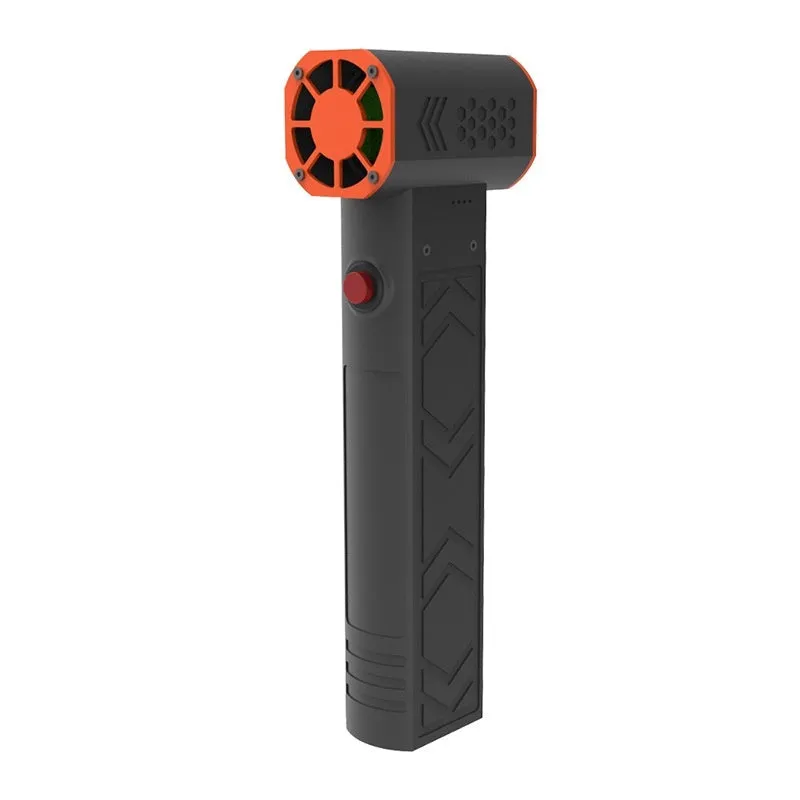 High-speed handheld cordless dust blower with aluminium alloy body, 500g wind pressure, 7.6x23.1x4.8cm size