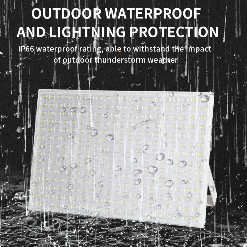 LED floodlight outdoor waterproof ultra bright for industrial workshop or courtyard