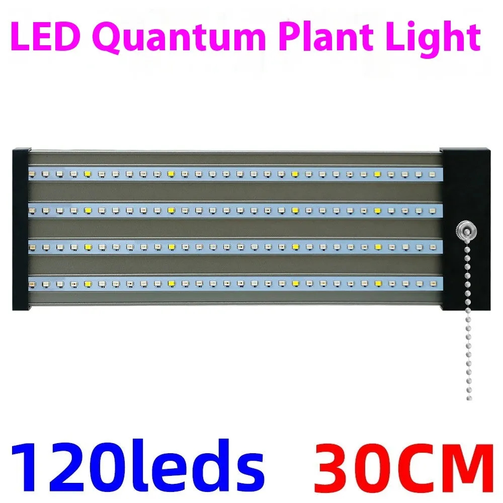 Full spectrum LED grow light bar with 384 lamp beads for indoor succulent and hydroponic plants, PC shell, UK plug