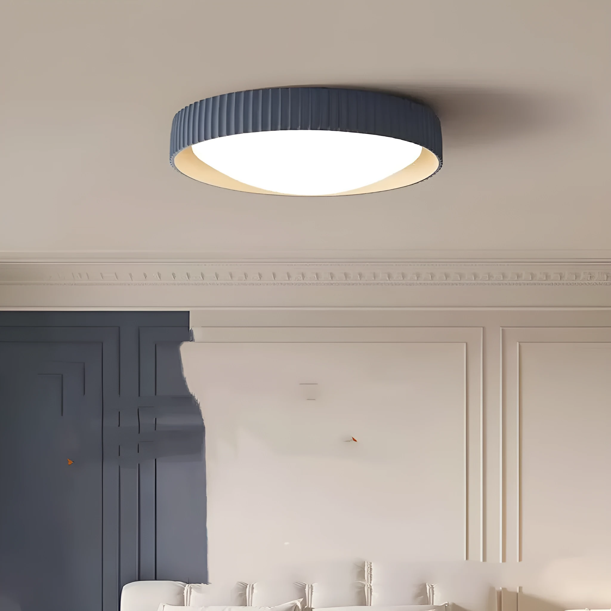 Orange D Nordic style ceiling lamp with 45cm diameter, full spectrum eye protection, and MIJIA smart capability