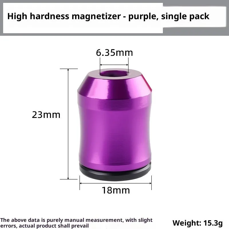 Alloy magnetic bit holder tool for hexagonal screwdriver bits with electric drill chuck