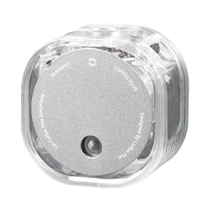 Electric coffee bean sprayer in simple style for anti-fly powder, available in black or silver