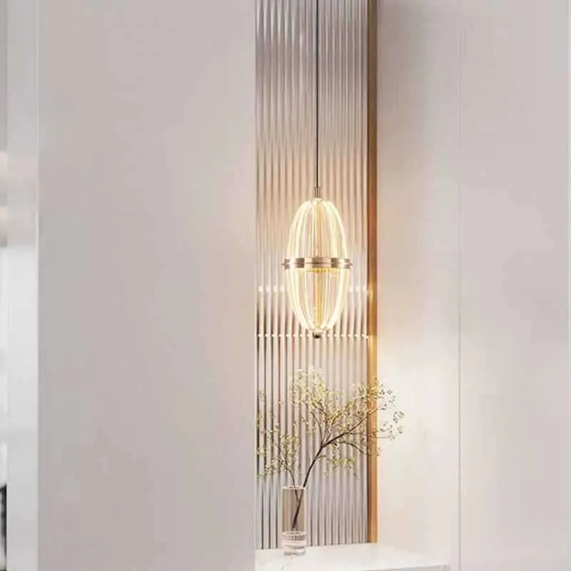 50cm acrylic pendant light three colour options simple modern living room dining room ceiling lamp