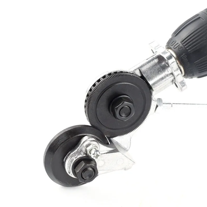 Electric drill metal plate cutter converter head alloy construction electric tin shear