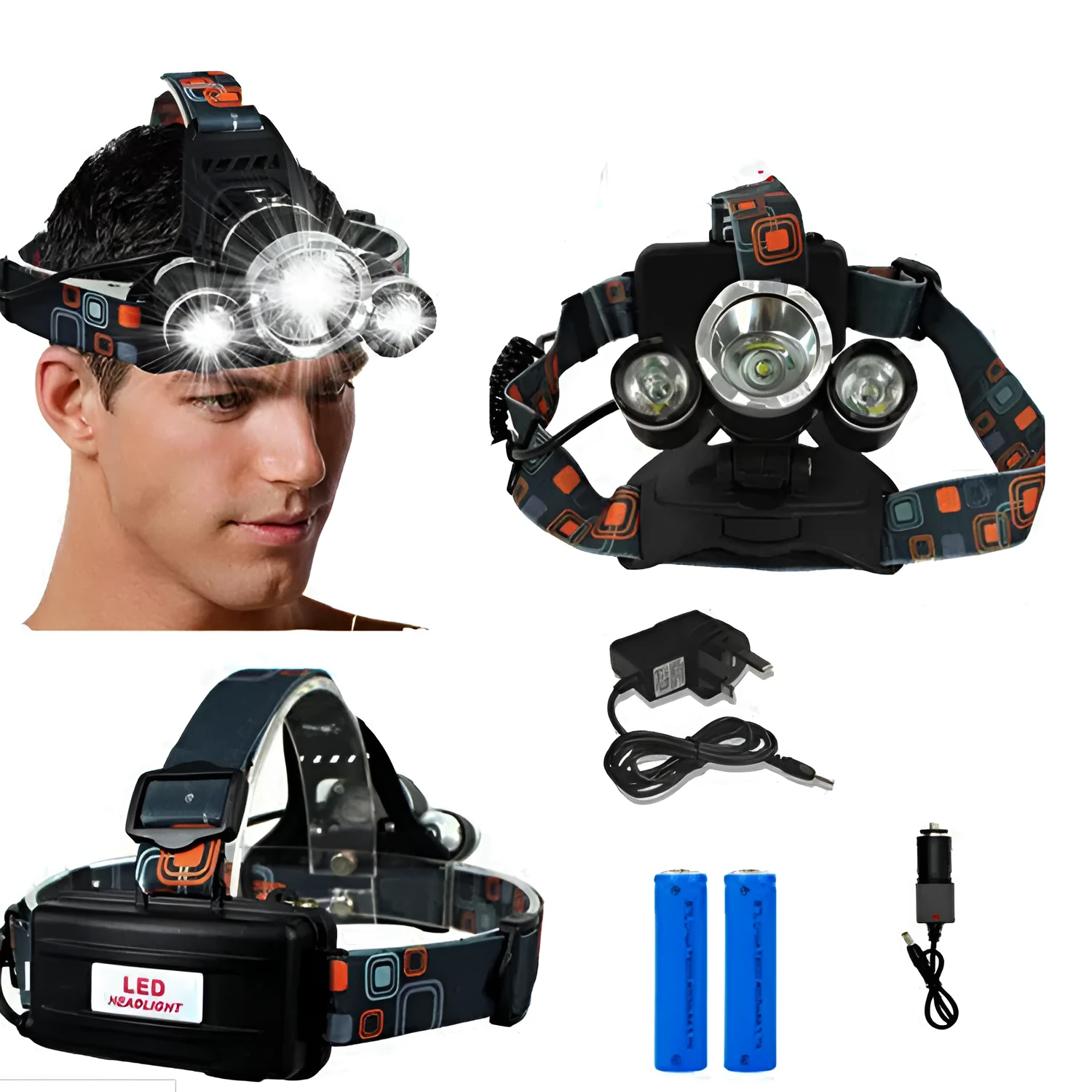 20W LED outdoor induction light with aluminium alloy housing and 18650 rechargeable batteries