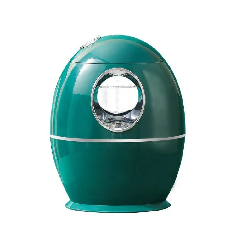 White USB aromatherapy spray humidifier with round design and 800ml water tank