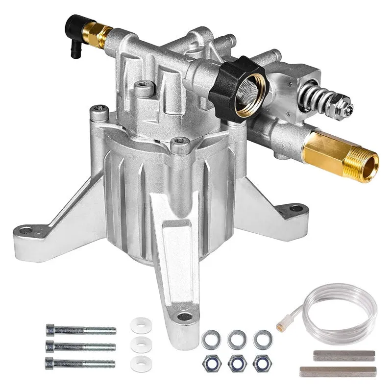 P170 swash plate aluminium pump for petrol pressure washer with perpendicular shaft connection