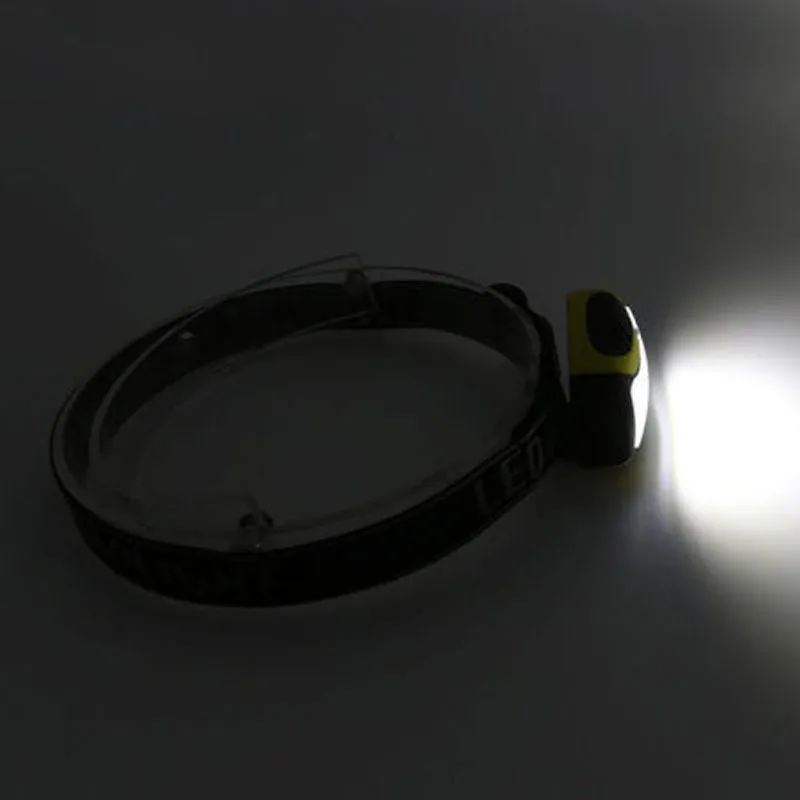 Yellow Major three-speed COB headlamp for outdoor night riding and mountaineering