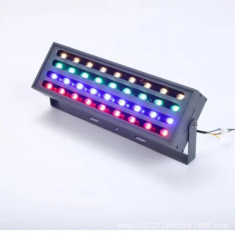 Waterproof aluminium LED rainbow tree lamp spotlight with colour projection for outdoor lighting