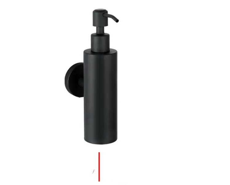 304 stainless steel wall-mounted manual soap dispenser in brushed finish