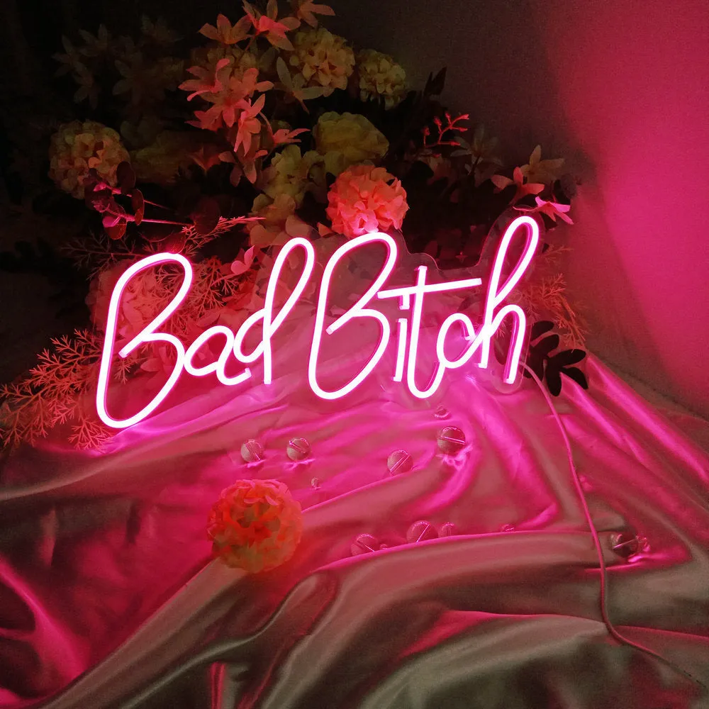 400mm acrylic LED neon letter light with USB cable and dimmable 2000LM brightness