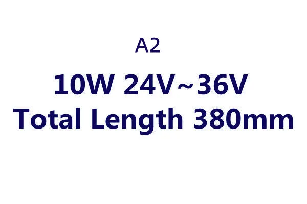 445mm long aluminium LED explosion proof light with tempered glass cover for CNC lathe mounting.