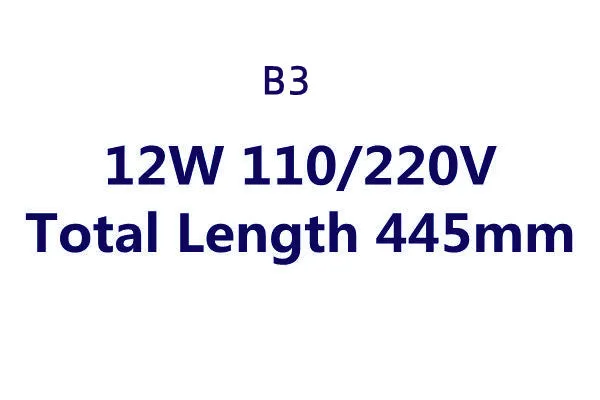 445mm long aluminium LED explosion proof light with tempered glass cover for CNC lathe mounting.