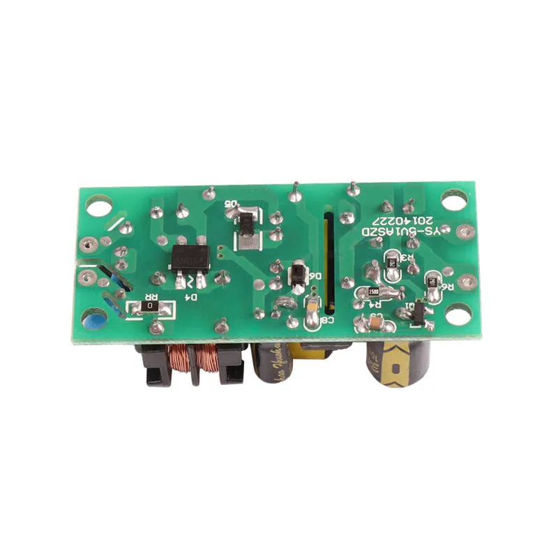 YS-U5S metal-cased switching power supply module for AC to DC conversion with 5V output.