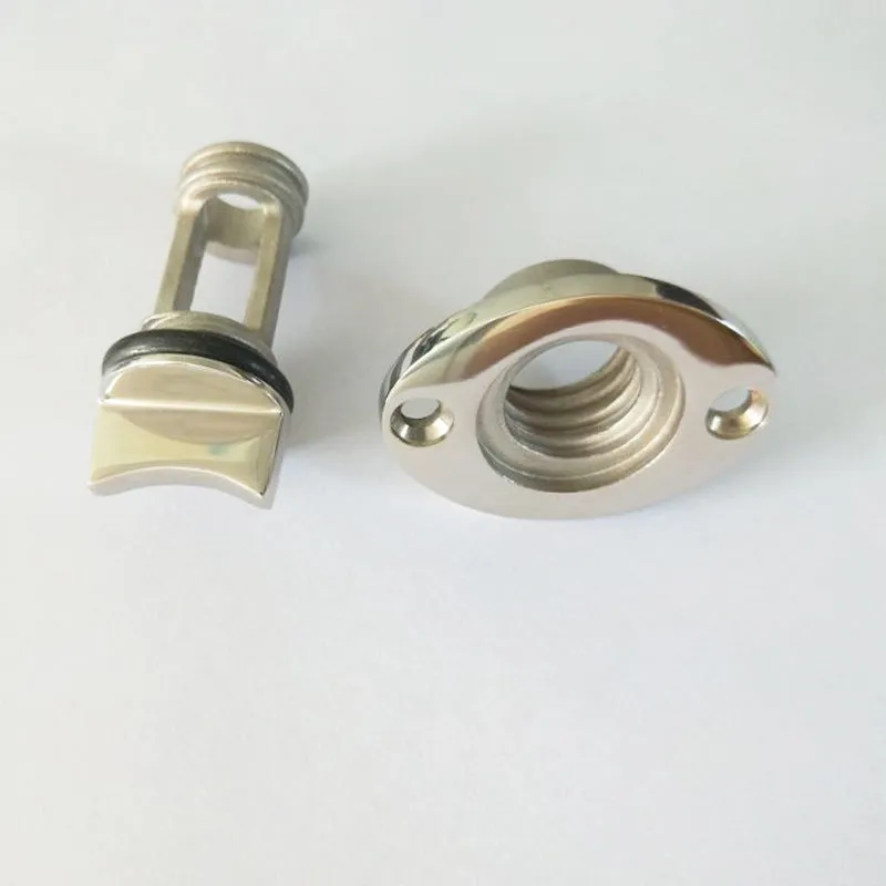 316 stainless steel marine water plug for ships and yachts with corrosion-resistant construction