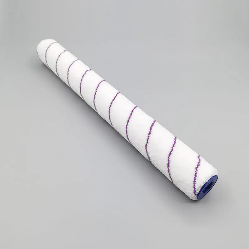 18-inch paint roller with three brush head types: long hair 18mm, medium hair 9mm, and short hair 6mm for wall painting