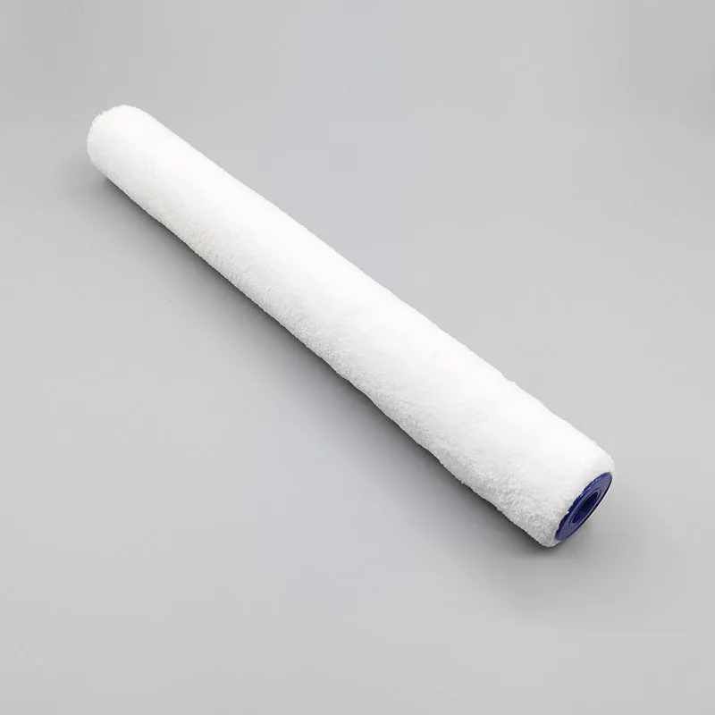 18-inch paint roller with three brush head types: long hair 18mm, medium hair 9mm, and short hair 6mm for wall painting