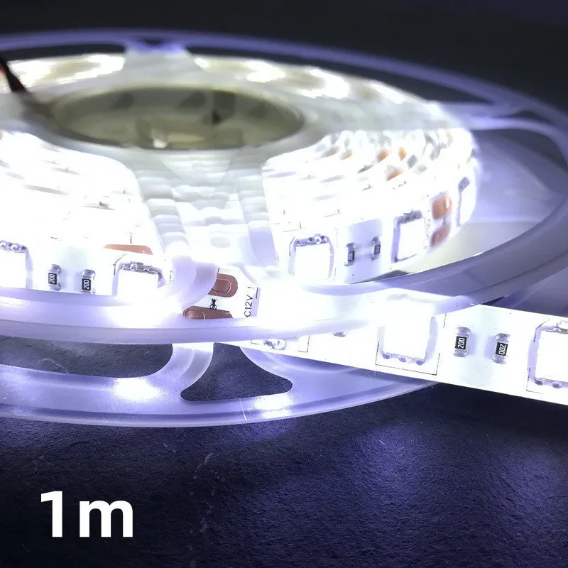 Epoxy waterproof soft LED light strip with 5050 beads, 60 per metre, 10mm width, for outdoor decoration
